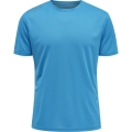 hummel Sport-Tshirt Core Functional - atmungsaktiv, leicht - hellblau Herren